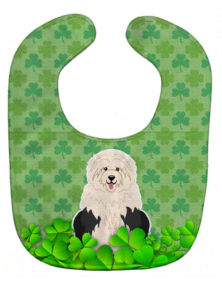 Dog Breed Shamrocks Baby Bib