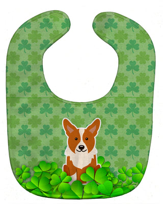 Dog Breed Shamrocks Baby Bib