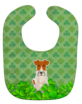 Dog Breed Shamrocks Baby Bib