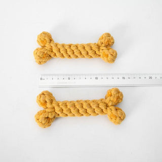 Bite-Resistant Cotton Rope Knot Toy For Dogs-3
