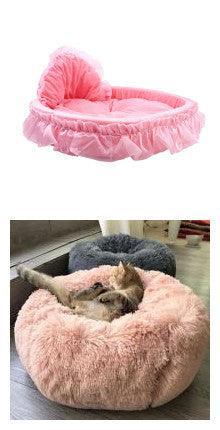 Cozy Haven Lace Pet Bed-4