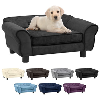 vidaXL Dog Sofa Plush Cat Sofas Cough Pet Bed Animal Care Supply Multi Colors-5